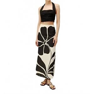 NEW CALA DE LA CRUZ fiji top in black